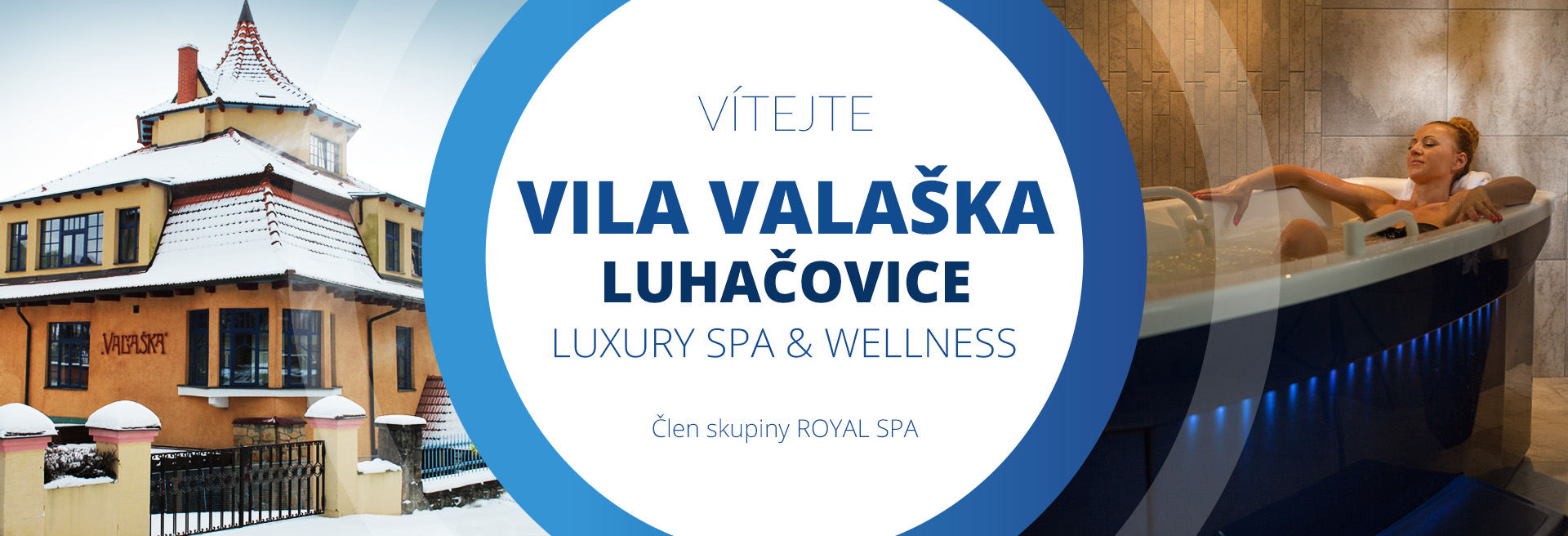 Ubytování - Luxury Spa & Wellness VILA VALAŠKA Luhačovice